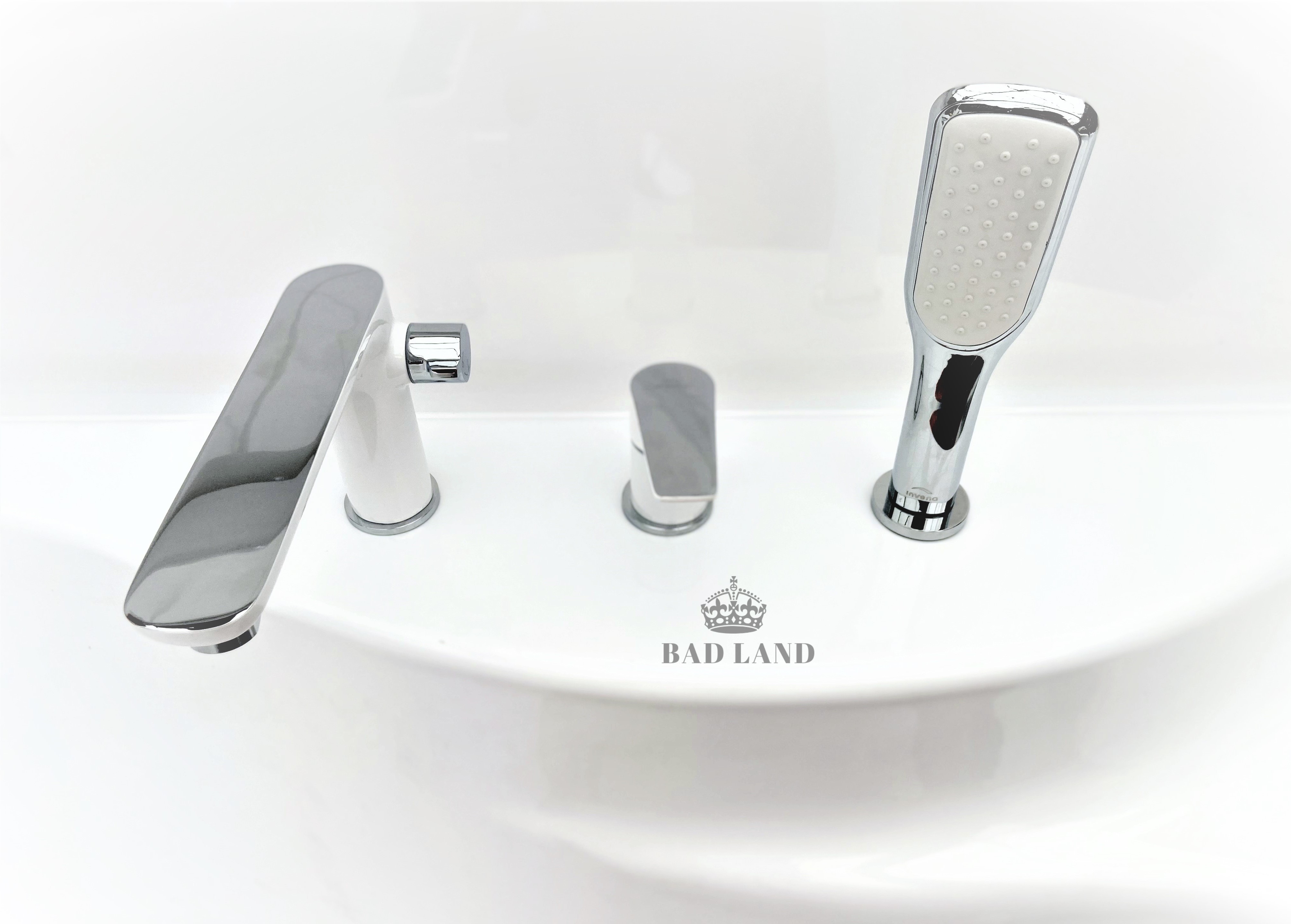 Waschtische Badezimmer Mit 3-Loch Armatur Im Englischen Stil